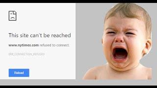 How To Fix Site Can't Be Reached [Any Browser] [Fixed] [100% Working]