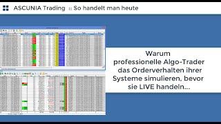 Warum professionelle Algo-Trader Ordersimulationen durchführen