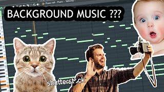 HOW TO MAKE BACKGROUND MUSIC FOR YOUTUBE VIDEOS