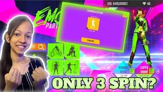 EMOTE PARTY EVENT FREE FIRE