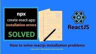 npx create-react-app timeout problem | react installation problem | npx create-react-app not working