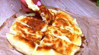 Cheese and Potato Bread, Pan-Baked | No oven, no yeast, no eggs!