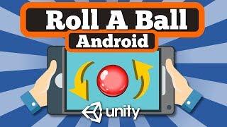 How to make simple Ball Balance Android game using Accelerometer Input with Unity? Easy 2D tutorial.