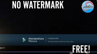 How to remove the filmora watermark for free (2024)