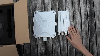 EZR33L 2021 New Outdoor 4G Router Unboxing