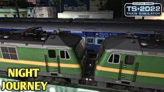 INTERCITY EXPRESS NIGHT TRAIN JOURNEY || RAILWORKS GAMEPLAY
