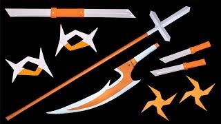 6 NINJA WEAPONS Shadow Fight 2 || Ninja Sword/Knifes/Ninja Star/Spear/Crescent Knives
