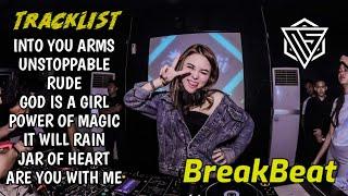 DJ MELODY BREAKBEAT TERHITS 2021 || DJ Into You Arms X Unstoppable || AUTO MELINTIR