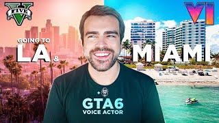 GTA 6 Voice Actor Touring LA (Los Santos) and Miami (Vice City)