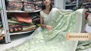 Beautiful Pastel Khadi Georgette sarees at just Rs.2250/-  Book yours right now 