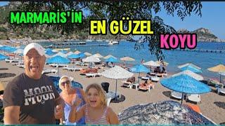 Marmaris'te Gezilecek Yerler / Çiftlik Koyu Plajı Marmaris