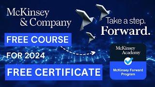 Apply for McKinsey and Company Forward Program | Overview, Details #TakeAStepForward #mckinsey