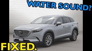 Mazda CX9 Water Sound - The Fix