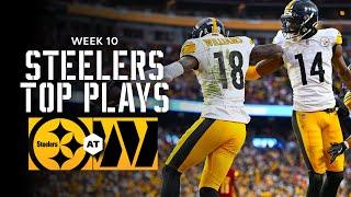 Steelers Top Plays in 28-27 Win over Commanders | Pittsburgh Steelers