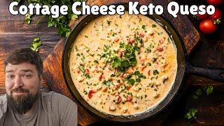 Keto Cottage Cheese Queso Recipe - Must TRY! Goes Perfect with Keto Doritos!