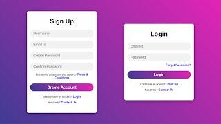 Simple Registration and Login Form in PHP & MYSQL