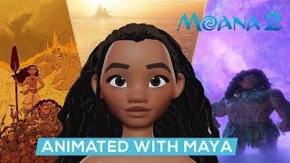 Moana 2: How Disney Animates with Autodesk Maya