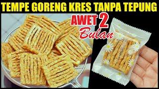 CUMA 3 BAHAN | TEMPE GORENG KRIUK TAHAN 2 BULAN