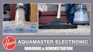 Hoover Aquamaster Electronic S4398 Unboxing & Demonstration