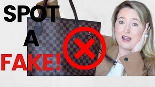 How To Tell If You Were Sold A Fake Louis Vuitton Neverfull!