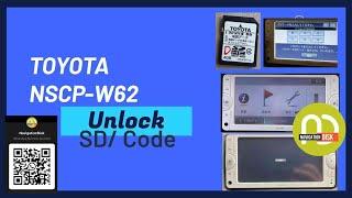 Unlock Toyota NSCP W62 Radio | Whatsapp for fix +61430386787