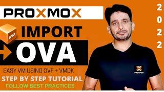 Proxmox Import OVA // Create VM using OVF and VMDK