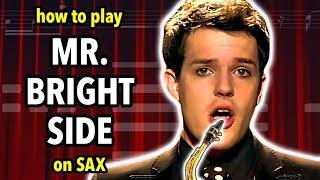 How to play Mr Brightside on Saxophone | Saxplained