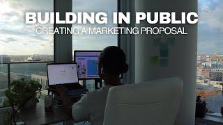 Build a Marketing Proposal with me | Behind the Scenes of Building a Social Media Agency