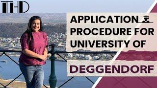 Application Procedure for university of Deggendorf