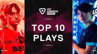 TOP 10 PLAYS | VCT Americas Kickoff