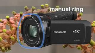 Panasonic  4K HC-VXF 1....  4K close-up test zoom