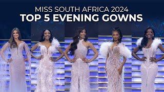 Top 5 Evening Walks | Miss SA 2024 Finale Show