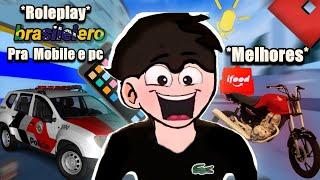 os MELHORES MAPAS de ROLEPLAY no ROBLOX *PRA Mobile e pra PC*  estilo gta rp