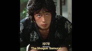 Hiroyuki Sanada Through The Years #hiroyukisanada #shogun #shorts