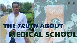 What MEDICAL SCHOOL is REALLY like: caffeine addictions, imposter syndrome, time management, +MORE