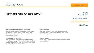 How strong is China’s navy?