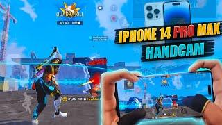 IPHONE 14 PRO MAX UNBOXING AND HANDCAM  SETTINGS ️ HUD + SENSI + DPI [FREE FIRE HIGHLIGHTS] 