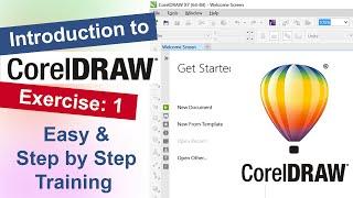 Introduction to Corel Draw Exercise No.1 | YN Tutor