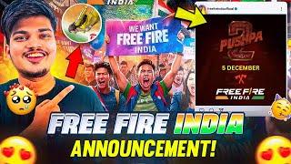 Free Fire India Launch With Pushpa 2 ?