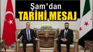 TARİHİN AKIŞI DEĞİŞEBİLİR! ŞAM’DAN KİME NE MESAJ VERİLDİ?