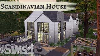 Scandinavian House for large family | The Sims 4 StopMotion | NO CC | Speed build