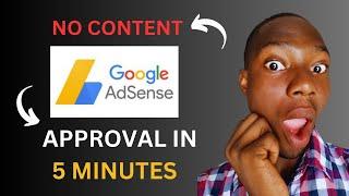 Amazing hack! I GOT Another AdSense Approval in 5minutes  Without Content |Yofan AdSense Approval|