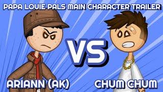 Papa Louie Pals Animation: Ariann (AK) VS Chum Chum Main Character Trailer