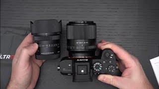 Viltrox 24mm f1.8 e-mount Lens Unboxing