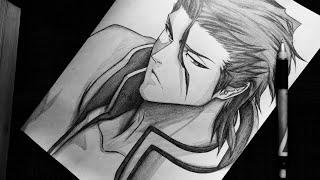 How To Draw Aizen | Bleach | Step By Step