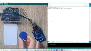 How to get the number (UID) of your RFID tag : Arduino UNO + RFID RC522 // Numéro du badge RFID