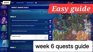 How to complete week 6 quests in Fortnite - all week 6 challenges chapter 5 season 4