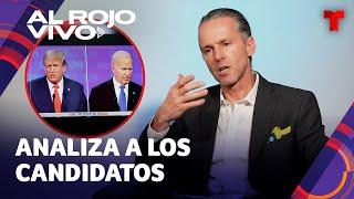 Experto analiza el lenguaje corporal de Trump y Biden durante el debate presidencial