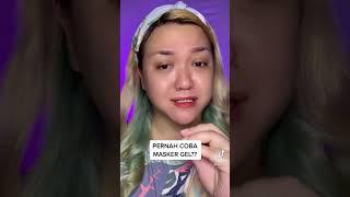 MASKER GEL REKOMENDASI SELEBGRAM ALA KLINIK KECANTIKAN +LINK PRODUK DISKON SHOPEE FREE GIFT #SHORTS