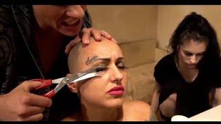 Slave girl forcefully headshave by Mother|crying girl shave|Headshave Forced home #headshave #baldi